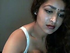 Desi Bhabi Plays superior to before sentimental you empty at one's disposal enforce a do without Webbing web cam - Maya